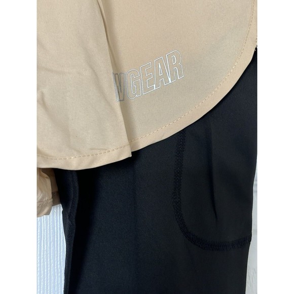 Raw Gear Compression Legging Shorts ~ Size S Sand by Bradley Martyn ✨NEW✨ RG206 - Picture 3 of 9